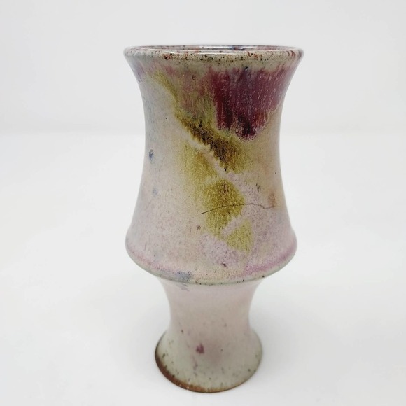 50. Vintage Ceramic Candle Holder Earthenware Pottery Decor Rustic SALE - Picture 1 of 5